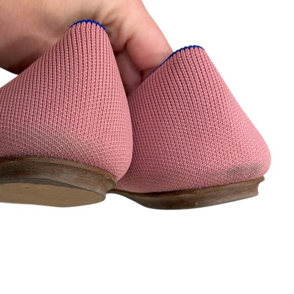 Rothy's The Mary Jane Rosebud Flats Shoes - Picture 9 of 9